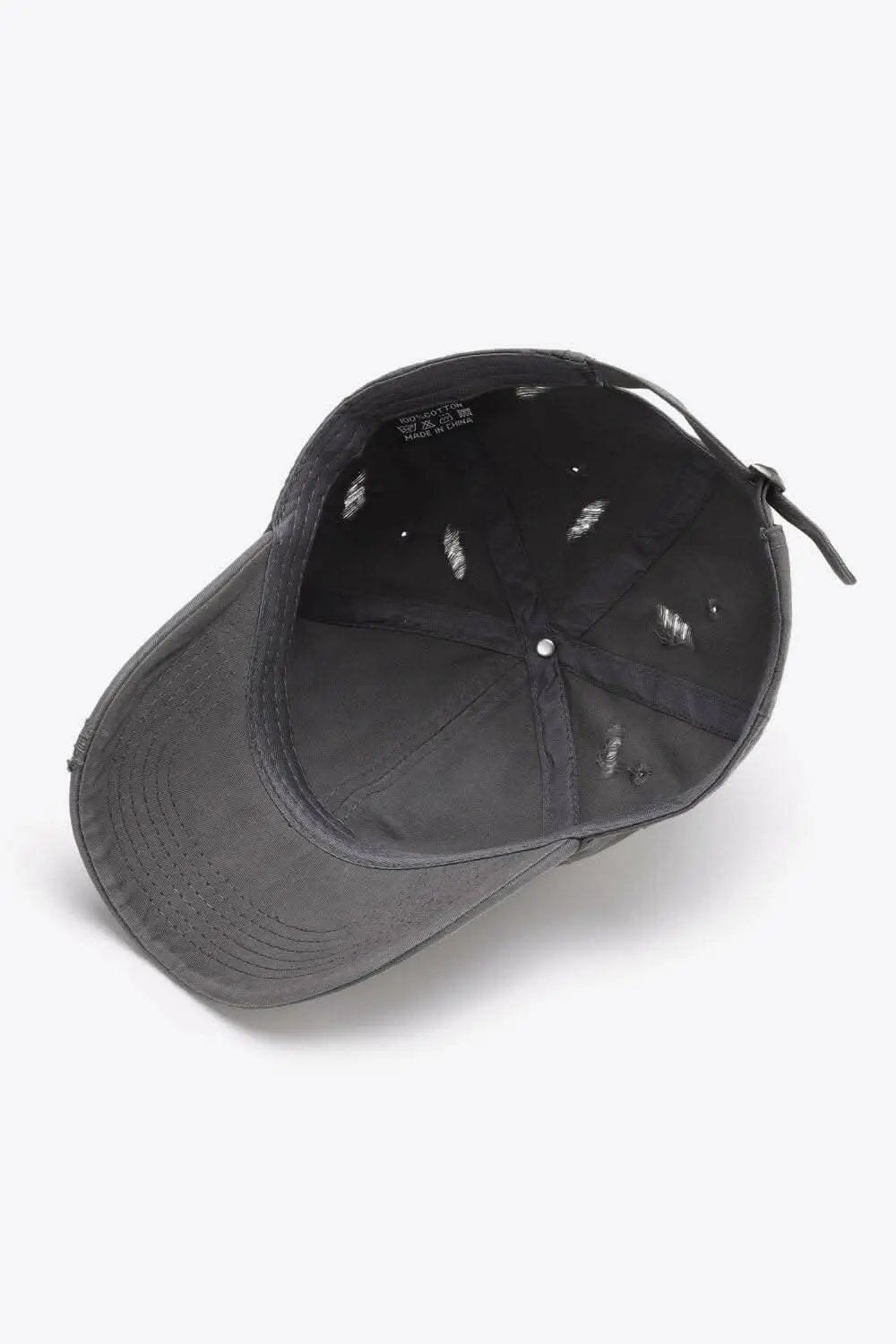 Trendy distressed baseball cap - Love Salve